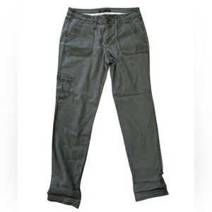 Level 99 lightweight linen and LYOCELL Green Cargo Pants size 25